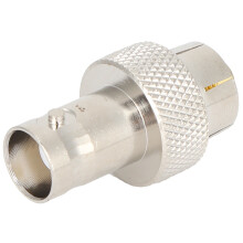 BNC Female zu ICOM Adapter Koaxialkabelstecker langlebiges Metall