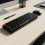 Wireless Keyboard and Mouse, Retro Typewriter Keyboard, Silent Click Mouse, for PC Laptop, Black 2