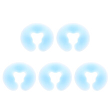 5Pièces Coussin Silicone U Pour Confort Et Relaxation