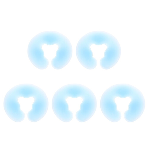 5Pièces Coussin Silicone U Pour Confort Et Relaxation