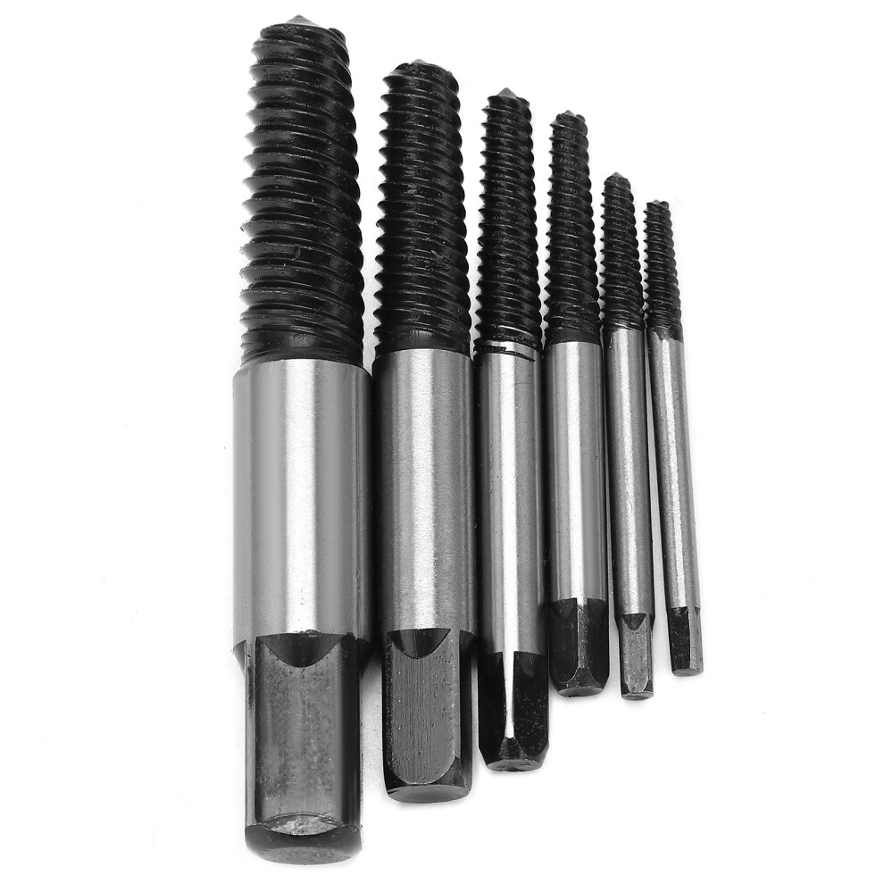 6pc HSS Broken Screw Remover Kit