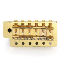 52.5mm Vintage Electric Guitar Single Rocker Bridge Tremolo System Tailpiece Bridge ST, Silver