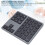 Wireless Numeric Keypad 35 Keys Bluetooth & 2.4G Rechargeable Gray Black 6
