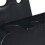 Slangeholder sort 2-pak 7