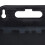 Slangeholder sort 2-pak 8