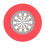 EVA Dartboard-Wandprotektor, Rot, Außendurchmesser 72,4 cm, Innendurchmesser 45,1 cm 2