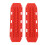 1 Paar RC Sandleiter für SCX24 1/24 rotes Plastik 2