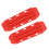 1 Paar RC Sandleiter für SCX24 1/24 rotes Plastik 7