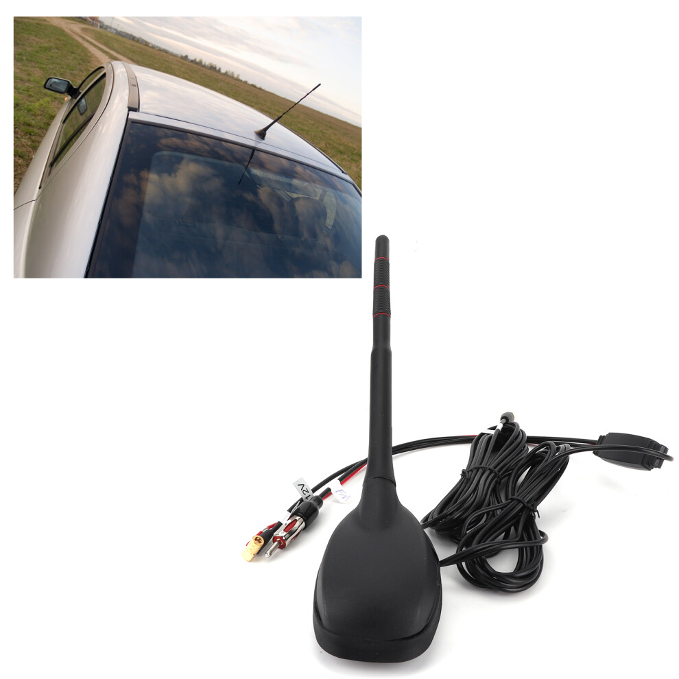 Active Amplified Car Dab+ Gps Fm Antenna Roof Mount Waterproof Dustproof 7891391529385
