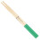 3 Pairs 5A Maple Wood Drumsticks Triangular Tip Non-Slip Rubber Handle 7