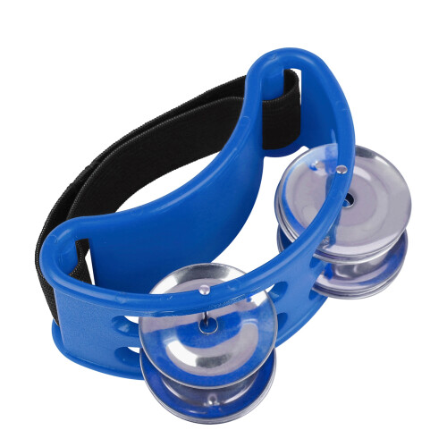 Yellow Percussion Foot Tambourine