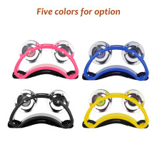 Pink Foot Tambourine Lightweight 55g