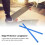 Durable Blue POM Rib Bones Rails for Longboard - 35.7x1.8cm 4