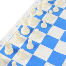 Kids Chess Set Plastic Felt Base