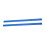 Durable Blue POM Rib Bones Rails for Longboard - 35.7x1.8cm 12