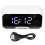 D-88 Bluetooth Clock Speaker 3.7V 1400mAh White Multifunctional Portable 2