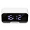 D-88 Bluetooth Clock Speaker 3.7V 1400mAh White Multifunctional Portable 12