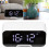 D-88 Bluetooth Clock Speaker 3.7V 1400mAh White Multifunctional Portable 15