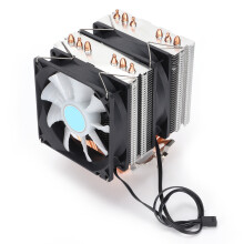 CPU-Kühler mit 6 Kupfer-Heatpipes, RGB-Lüfter, 135x115x98mm