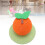 Orange Cat Scratching Post with Sisal Ball Tower, Interactive & Multifunctional 6