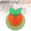 Orange Cat Scratching Post with Sisal Ball Tower, Interactive & Multifunctional 7