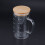 Borosilikat-Messbecher 500 ml mit transparentem Deckel 5