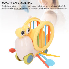 Motorikspielzeug Formsortierer Baby Gelb
