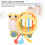 Shape Sorter Pull String Toy for Toddlers, 16x13.5cm, Yellow 6