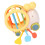 Shape Sorter Pull String Toy for Toddlers, 16x13.5cm, Yellow 16