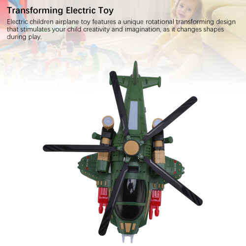 Kids Transforming Helicopter Plane Toy