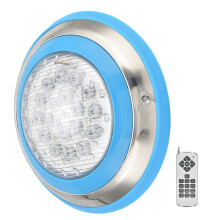 Pool LED Light RGB 12V 12W Underwater Submersible with Remote Control 1200LM
