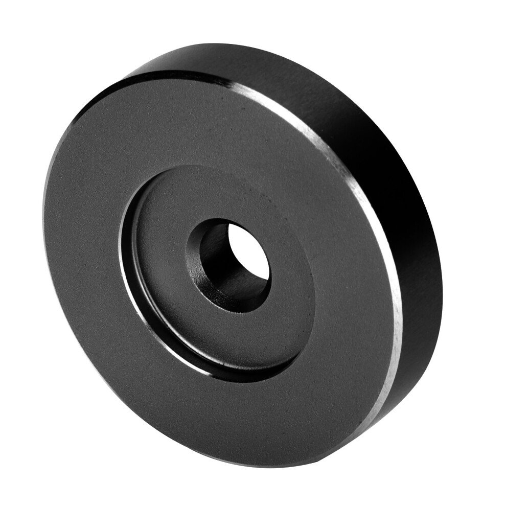 45 Rpm Record Large Hole Adapter For Turntables Vinyl Conversion Clamp Black 4131391532750