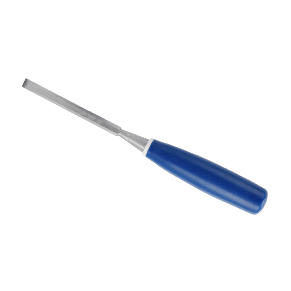 2Pcs Wood Chisels Set, 5/16In Flat Slotting Carving With Blue Handles 8001391532844