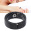 Bluetooth Smart Health Ring, Ceramic, Black, 7-Day Battery 16
