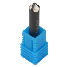 4X PCD Diamond Engraving Bits Engraver CNC Carving Stone Carbide Milling Cutter Granite Marble D6XL40X90DegreeX0.4
