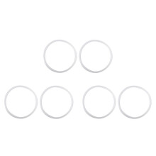 6 Pcs Rubber Gasket Seal Ring 20cm Inner Dia for 4L Pressure Cooker
