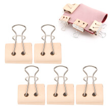 Binder Clips Stainless Steel Lightweight Clamps Handy Craft Tools for DIY Art