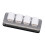 4-Key Dustproof Red Switch Mechanical Gaming Keyboard, RGB, USB-C 3