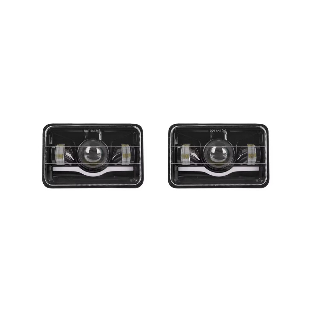 2X Projector Spherical Lens 4X6in Led Headlight H4656 H4651 Led Headlamp For Drz400s Drz400sm Drz250 Drz400 6031820793722