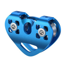 Cable Trolley Pulley with Bearing Outdoor Rock Ice Climbing Accessories Caving Rescue Aluminum Alloy Pulley