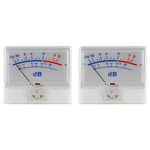 2X for P-55B Precise Pointer for VU Meter Panel Meter with Wide Frequency Range Compact Design for Audio Applications