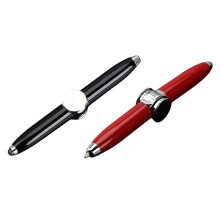 Penna Rotante, Penna con Luce LED, Strumento di Scrittura, Penna con Punta Illuminata, Penna A Sfera Illuminata per Scrivere al Buio B