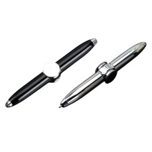 Penna Rotante, Penna con Luce LED, Strumento di Scrittura, Penna con Punta Illuminata, Penna A Sfera Illuminata per Scrivere al Buio A