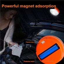 2X V16 Car Emergency Light USB Rechargable Emergency Beacon Light LED Road Flashing Warning Light