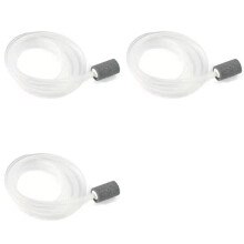 3pcs 3 Meters Ozone Generator Air Purifier Water Sterilizer Disinfector Oxygen O3 Machine Aerated Stone and Tube