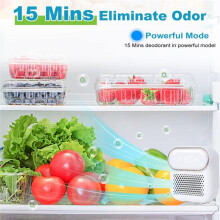 Fridge Air Purifiers Refrigerator Deodorizer Keeps Fridge Odor-Free & Produce Fresh Longer Disinfectant and Deodorizer