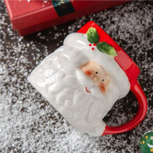 4X 400Ml Mug Cartoon Cute Kawaii Christmas Mug 3D Ceramic Cup Milk Coffee Water Cup Mug