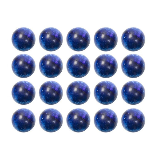 Pacote com 60 Bolas de Estresse , Bolas de Aperto com Tema Espacial de 2,5 Polegadas, Bolas de Alívio de Estresse, Bolas Sensoriais de Aperto, 2