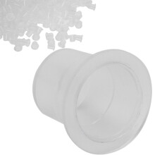 1000pcs Disposable Plastic Tattoo Ink Cups, 17 x 10mm Pigment Caps
