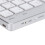 Wireless Mini Silver 102-Key Bluetooth Keyboard for iOS Android Windows 3